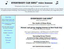 Tablet Screenshot of everybodycansing.com
